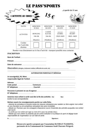 PASS' SPORTS 2012