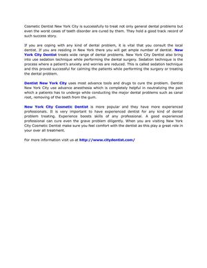Top restorative and aesthetic dentist in New York City
