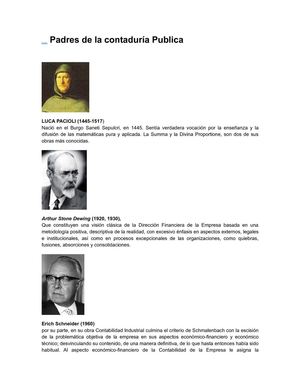 Padres de la contaduria