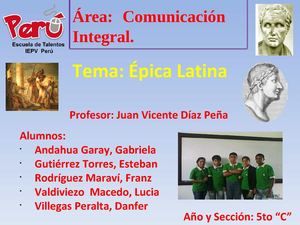 literatura epica latina