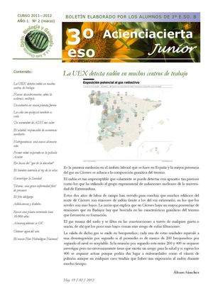 (3º) Acienciaciertajunior Nº 2