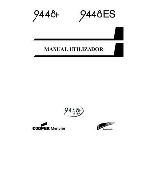Scantronic 9448 Manual Utilizador