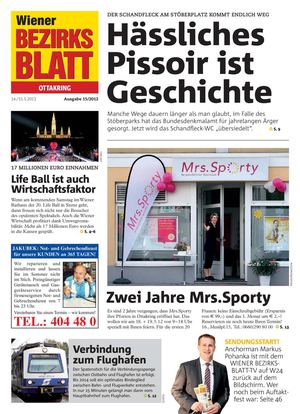 WBB 15/2012 16. Bezirk