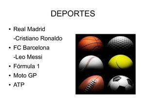 DEPORTES