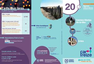 Bus Arles - Les Saintes Maries de la Mer