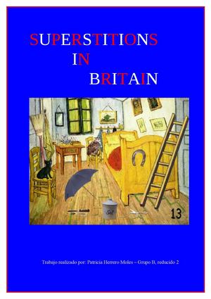 Superstitions in Britain