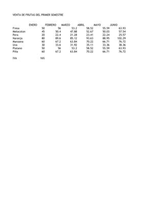 Venta frutas