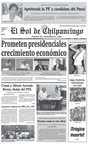 El Sol de Chilpancingo - 19 Mayo 2012
