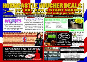 HORNCASTLE VOUCHER DEALS JUNE-JULY 2012