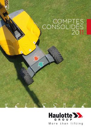 Haulotte Group - Comptes consolidés 2011