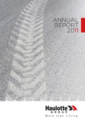 Haulotte Group - Annual report 2011