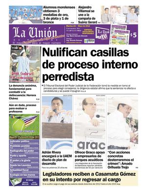 La Unión de Morelos 22 Mayo 2012