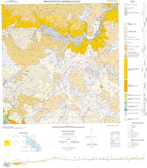 Mapa Geológico del Cuadrángulo Chivay (32-s)