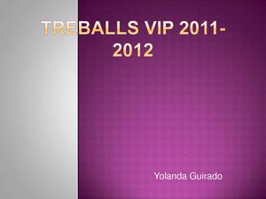 TREBALLS VIP 2011-2012 PDF