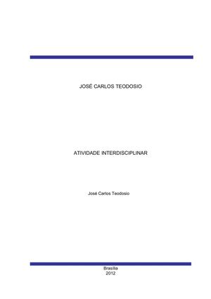 Era um garoto que como eu ....   Trabalho pronto .