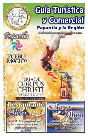Guía Turística y Comercial Papantla 004 - Mayo 2012