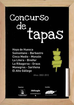 CARTELES Y GANADORES DE LOS CONCURSOS DE TAPAS 2002-2012