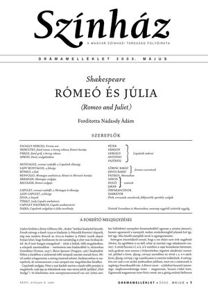Shakespeare/Nádasdy: Rómeó és Júlia