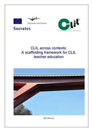 CLIL Across Contexts: A Scaffolding Framework for CLIL Teacher Education