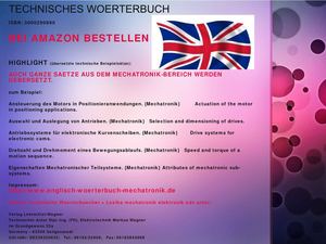 Flyer Technisches Englisch lernen