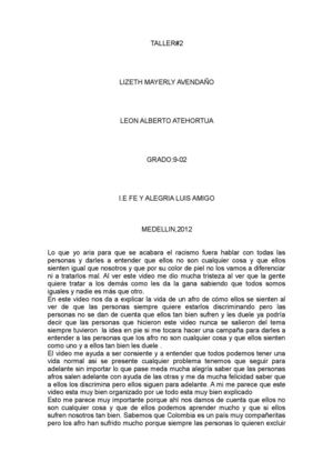 taller dwe lizeth
