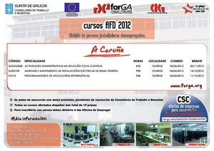 CURSOS AFD 2012 FORGA A CORUÑA