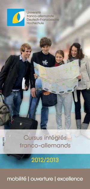 Cursus intégrés 2012/2013