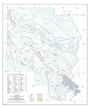 MAPA 2- Aguas termales y minerales en el Suroriente del Perú