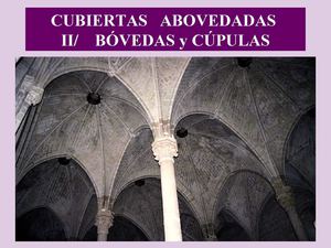 ARQUITECTURA II.CONSTRUCCIÓNbóvedas