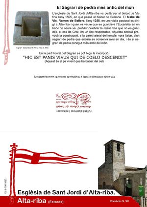 Església Sant Jordi d'Alta-riba (Estaràs)