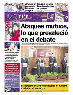 La Unión de Morelos 25 Mayo 2012