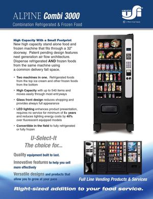 Combination Refrigerated & Frozen Food