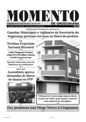 Jornal Momento Uruguaiana