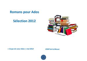 Coups de coeur ados 2012