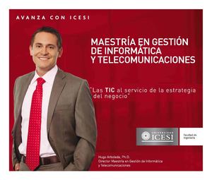 Maestría en Gestión Informática y Telecomunicaciones 