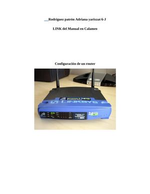 istalacion y configuracion de una red lan