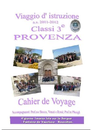 G4 Viaggio d'Istruzione 2011-12