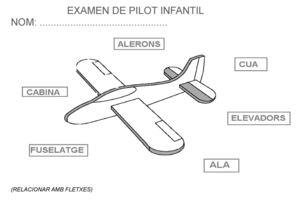 Examen de pilot infantil