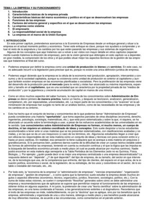 La Empresa y sus funciones basicas