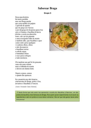 «Bacalhau à Narcisa»