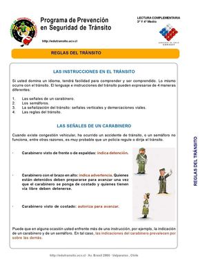 Reglas de Transito de Chile