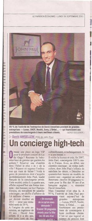 Le Parisien - La conciergerie de luxe