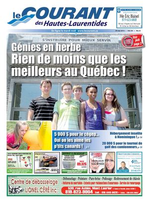 Edition du 30 mai 2012