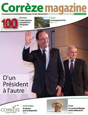 Corrèze Magazine n°100 Mai-Juin 2012