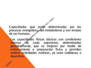 capacidades condicionales 