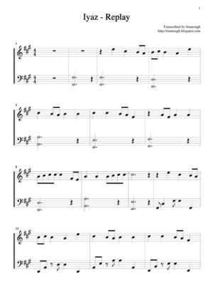 Replay - Iyaz Ft. Sean Kingston