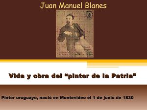 Biografía de Juan Manuel Blanes
