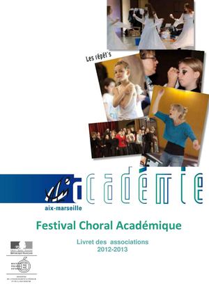 Livret des associations 2012-2013