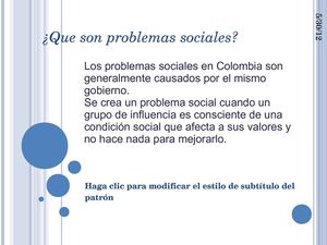 problemas sociales