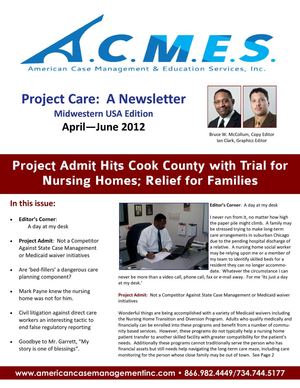 Project Care-A Newsletter April to June 2012